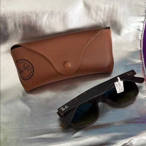Ray-Ban Black and Brown Sunglasses Bag Classic Design display picture 3